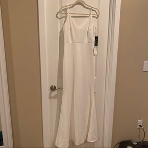 Lulus Infinite Glory White Maxi Dress